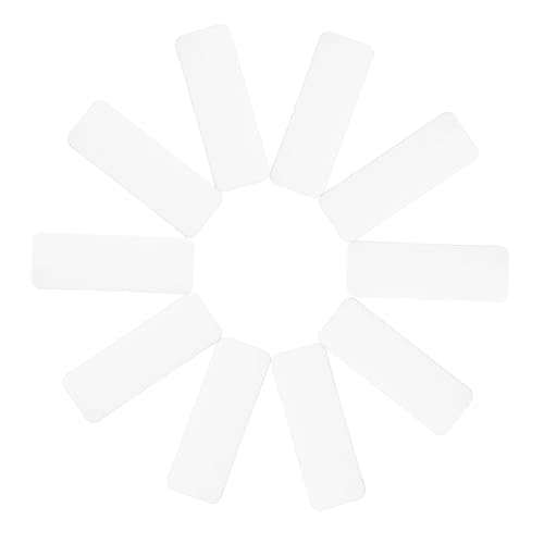 ARTIBETTER 54Stücke Magnetische Etiketten für Whiteboards Trocken Abwischbare Kühlschrankmagnete Flexible Namensschilder zur Beschriftung für Büro und Zuhause von Artibetter