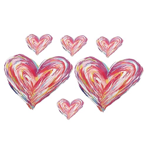 ARTIBETTER 6 Blätter Herzförmige Bügelbilder Hochwertige Textil Patches für Kleidung Diy Deko und Reparaturen Wasserfest Hitzebeständig für Kreative Projekte ARTIBETTER 6 Blätter Herzförmige Bügelbilder Hochwertige Textil Patches für Kleidung Diy Deko und Reparaturen Wasserfest Hitzebeständig für Kreative Projekte von Artibetter