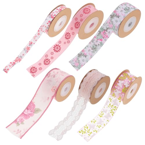 ARTIBETTER 6 Rollen Doppelseitiges Einfaches Gurtband Für Blumen- Farbig Hochzeit Verpackung Seidenband Bänder Zum Basteln Präsentieren Sie Ein Wickelband Festliches Band Nähband Polyester ARTIBETTER 6 Rollen Doppelseitiges Einfaches Gurtband Für Blumen- Farbig Hochzeit Verpackung Seidenband Bänder Zum Basteln Präsentieren Sie Ein Wickelband Festliches Band Nähband Polyester von Artibetter