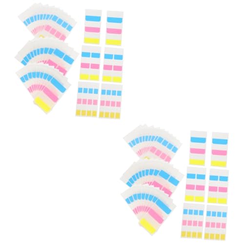 ARTIBETTER 6 Sätze Selbstklebende Seitenmarker Haftstreifen Index Tabs für Notizen Buchannotationen Bürobedarf Kleine Mittlere Große Etiketten Vielseitig Einsetzbar ARTIBETTER 6 Sätze Selbstklebende Seitenmarker Haftstreifen Index Tabs für Notizen Buchannotationen Bürobedarf Kleine Mittlere Große Etiketten Vielseitig Einsetzbar von Artibetter