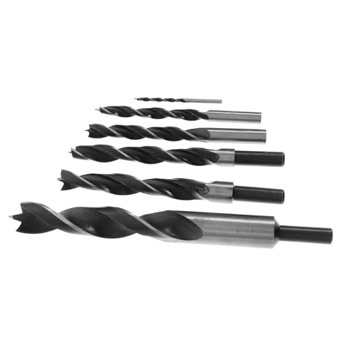 ARTIBETTER 6 Stück Bohrer für die Holzbearbeitung Bohrer Werkzeug Schlüssel Senkbohrer schlagbohrer impact drill Schnellbohrer craft bohrständer Betonbohrer Handwerkerbohrer Stahl von Artibetter