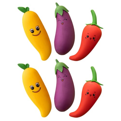 ARTIBETTER 6 Stück Cartoon-Radiergummi klein Süßes Briefpapier Banane süßes stationäres pflanzlicher Radiergummi Award-Radiergummis entzückende pflanzliche Radiergummis tpe von Artibetter