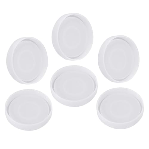 ARTIBETTER 6 Stück DIY Silikonform für Runde Untersetzer Epoxidharz Gießform für Tassenmatten Langlebig für Persönliche Dekorationen und von Artibetter