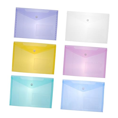 ARTIBETTER 6 Stück Dokumententasche Teiliges Tragbares Wasserfestes Aufbewahrungs und Organisationssystem für Unterlagen für Reisen und Bürobedarf aus Hochwertigem Wiederverwendbarem Material von Artibetter