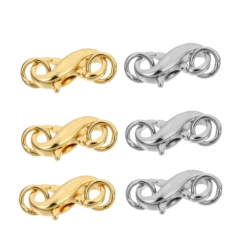 ARTIBETTER 6 Stück Doppelköpfige Hummer schnalle geschenkeidee vorhang befestigung schlusselketten schlüsselkette hochstihl Halsketten Verbindungsschnalle Karabinerverschluss Werkzeug Metall ARTIBETTER 6 Stück Doppelköpfige Hummer schnalle geschenkeidee vorhang befestigung schlusselketten schlüsselkette hochstihl Halsketten Verbindungsschnalle Karabinerverschluss Werkzeug Metall von Artibetter