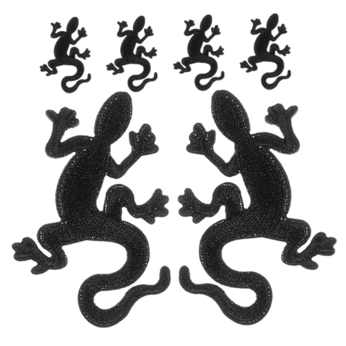 ARTIBETTER 6 Stück Gecko Stoffaufnäher zum Aufnähen Dekorative Bestickte Applikationen ohne Kleber Vielseitig für Kleidung Taschen Hüte und Schuhe Einfache DIY Reparatur und Verzierung ARTIBETTER 6 Stück Gecko Stoffaufnäher zum Aufnähen Dekorative Bestickte Applikationen ohne Kleber Vielseitig für Kleidung Taschen Hüte und Schuhe Einfache DIY Reparatur und Verzierung von Artibetter