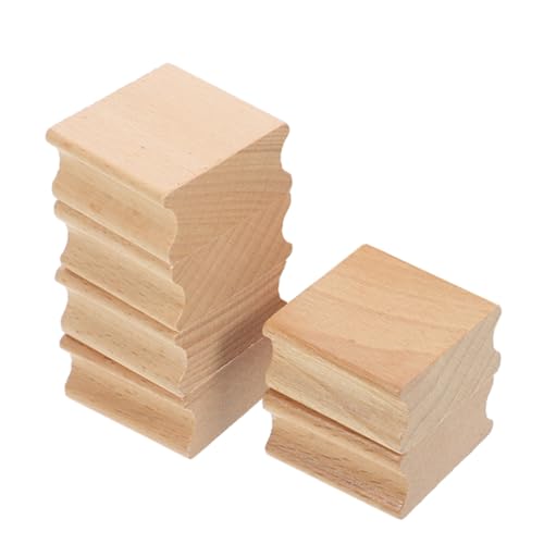 ARTIBETTER 6 Stück Holzsiegel Stempel Aus Lindenholz Blanko Zum Schnitzen Für Kleine Graveure Quadratisch Zum Basteln Von Scrapbooking Gravieren Massenzahlen Basteln Stempel ARTIBETTER 6 Stück Holzsiegel Stempel Aus Lindenholz Blanko Zum Schnitzen Für Kleine Graveure Quadratisch Zum Basteln Von Scrapbooking Gravieren Massenzahlen Basteln Stempel von Artibetter