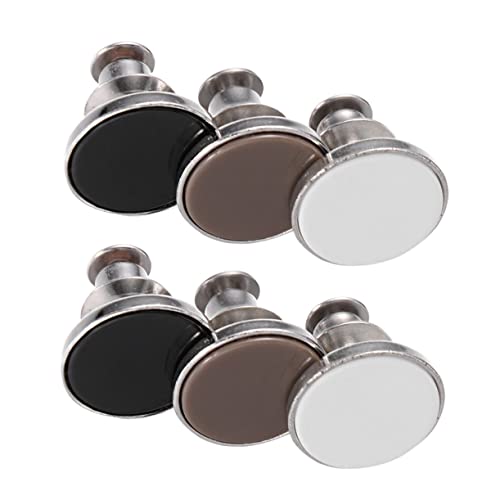 ARTIBETTER 6 Stück Jeansknöpfe Diy Bekleidungszubehör Robuste Metallknöpfe zum Handnähen Multifunktionale Tack Knöpfe Kaffee für Hosen Jacken Mehr ARTIBETTER 6 Stück Jeansknöpfe Diy Bekleidungszubehör Robuste Metallknöpfe zum Handnähen Multifunktionale Tack Knöpfe Kaffee für Hosen Jacken Mehr von Artibetter