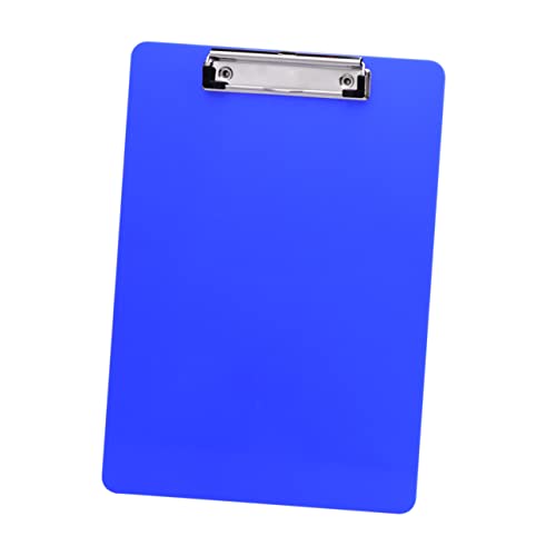 ARTIBETTER 6 Stück Klemmbrett aus Kunststoff Blau mit Praktischen Maßangaben für Büro und Schule für Dokumente Notizen und Memos von Artibetter
