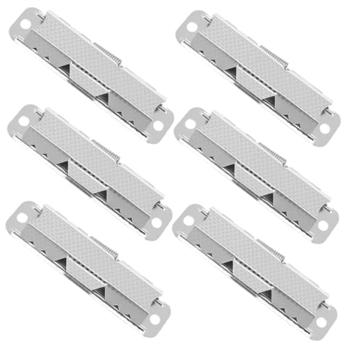 ARTIBETTER 6 Stück Metall clipset Langlebige Büroklammern aus Vielseitig Einsetzbar als Dokumentenhalter Menüklammern Büro Schulzubehör Rostfrei und Wiederverwendbar von Artibetter
