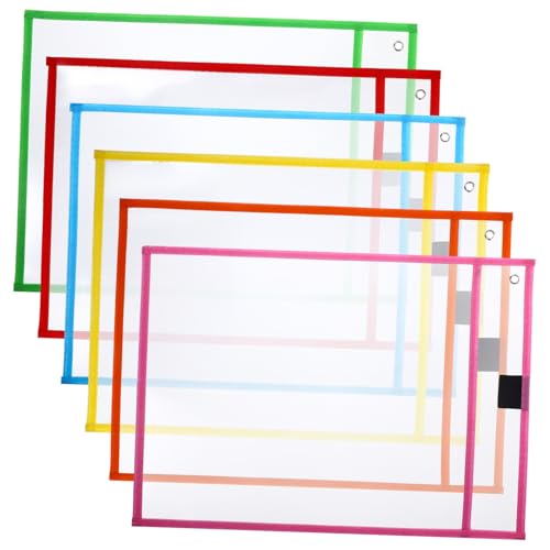 ARTIBETTER 6 Stück Ordnerhüllen Abwischbare Dokumentenmappe für Schule Büro und Zuhause Geeignet für Lose Farben im Klarer Schutz für Ihre Unterlagen Zufällige Farbe ARTIBETTER 6 Stück Ordnerhüllen Abwischbare Dokumentenmappe für Schule Büro und Zuhause Geeignet für Lose Farben im Klarer Schutz für Ihre Unterlagen Zufällige Farbe von Artibetter