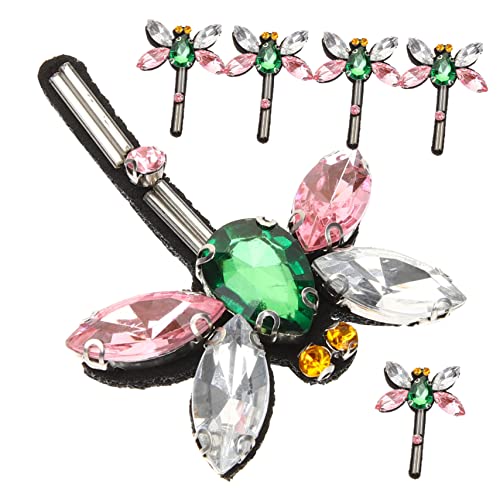 ARTIBETTER 6 Stück Strass Tier Patches für Diy Reparatur Bienen und Libellen Applikationen für Kleidung Taschen und Accessoires Dekorative Flicken Waschbar und Vielseitig Einsetzbar von Artibetter