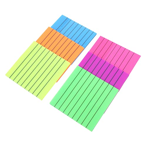ARTIBETTER 6 Stück Teiliges Bunte Farbige Haftnotizen aus Pet Einfache Selbstklebende Notizzettel für Schule Büro Zuhause Praktische Memo Pads zum Markieren Schreiben und Organisieren ARTIBETTER 6 Stück Teiliges Bunte Farbige Haftnotizen aus Pet Einfache Selbstklebende Notizzettel für Schule Büro Zuhause Praktische Memo Pads zum Markieren Schreiben und Organisieren von Artibetter