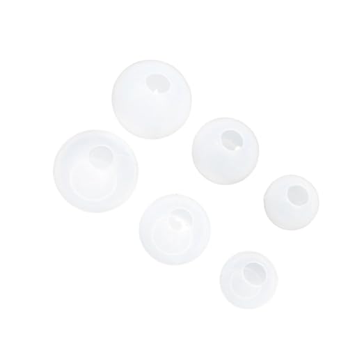 ARTIBETTER 6 Stück Teiliges Epoxidharz Silikonform für DIY Kristallanhänger Runde Kugel Gießform Spiegelpolierte Oberfläche für Kunstprojekte und Heimdekoration ARTIBETTER 6 Stück Teiliges Epoxidharz Silikonform für DIY Kristallanhänger Runde Kugel Gießform Spiegelpolierte Oberfläche für Kunstprojekte und Heimdekoration von Artibetter
