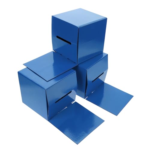 ARTIBETTER 6 Stück Wahlurne Etui für Geschenkkarten zur Hochzeit Papier Geschenkboxen Aufbewahrungsboxen Blue ARTIBETTER 6 Stück Wahlurne Etui für Geschenkkarten zur Hochzeit Papier Geschenkboxen Aufbewahrungsboxen Blue von Artibetter