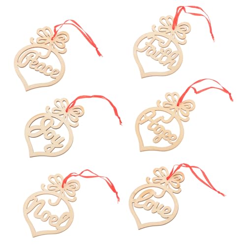 ARTIBETTER 6 Stück Weihnachts Holzschneider Unbehandelte Holzfiguren für Diy Bastelprojekte Ornamente zum Malen Dekorieren und Gestalten für Weihnachten und Feste ARTIBETTER 6 Stück Weihnachts Holzschneider Unbehandelte Holzfiguren für Diy Bastelprojekte Ornamente zum Malen Dekorieren und Gestalten für Weihnachten und Feste von Artibetter