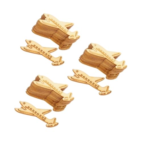 ARTIBETTER 60 Stck Teiliges DIY Holzflugzeug Modellset zum Bemalen Leichte Holzscheiben mit Glatter Oberfläche Kreative Holzspäne Basteldeko für Kinderhandwerk und Wohnraumdekoration ARTIBETTER 60 Stck Teiliges DIY Holzflugzeug Modellset zum Bemalen Leichte Holzscheiben mit Glatter Oberfläche Kreative Holzspäne Basteldeko für Kinderhandwerk und Wohnraumdekoration von Artibetter