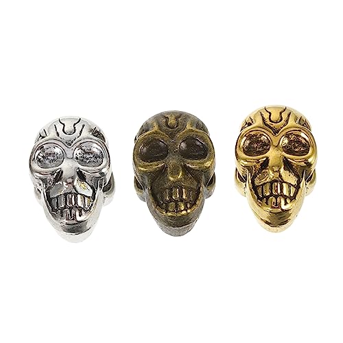 ARTIBETTER 60 Stück Teiliges Halloween Skelett Schädel Perlen Große Metallperlen für Diy Schmuckherstellung Armband Anhänger Bastelzubehör Bunte Legierungsschmuck Charms ARTIBETTER 60 Stück Teiliges Halloween Skelett Schädel Perlen Große Metallperlen für Diy Schmuckherstellung Armband Anhänger Bastelzubehör Bunte Legierungsschmuck Charms von Artibetter