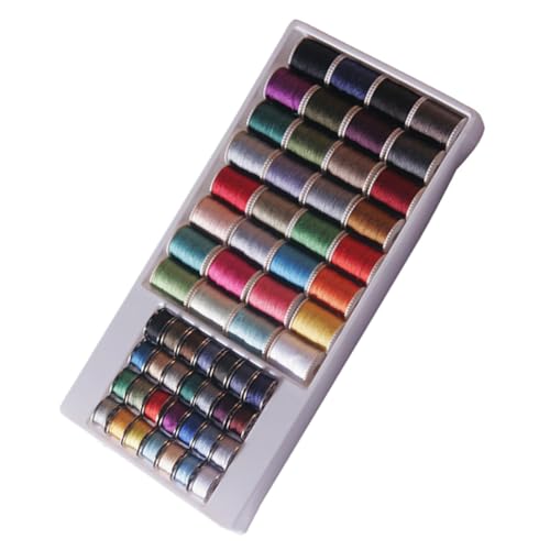 ARTIBETTER 60 Stück Teiliges Nähgarn Set Nähfäden für Hand und Maschinen Näharbeiten für Stickerei Quilting und Vielseitig Einsetzbar für Verschiedene Stoffe von Artibetter