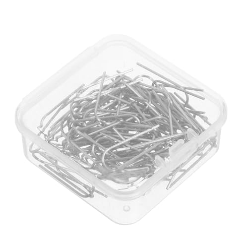 ARTIBETTER 60 Stück Teiliges Nichrom U-förmige Haken mit Aufbewahrungsbox Hitzebeständig Hochtemperatur Langlebig für DIY Keramikanhänger Glasfusing Vielseitig Einsetzbar für Bastelprojekte ARTIBETTER 60 Stück Teiliges Nichrom U-förmige Haken mit Aufbewahrungsbox Hitzebeständig Hochtemperatur Langlebig für DIY Keramikanhänger Glasfusing Vielseitig Einsetzbar für Bastelprojekte von Artibetter
