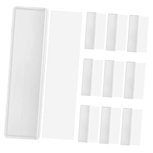 ARTIBETTER 60 Stück Transparenter Etikettenhalter Kunststoffhüllen Für Karten Klebetaschen Für Etiketten Transparente Taschenärmel Selbstklebende Taschen Klarsichthüllen Für Karten Pvc von Artibetter