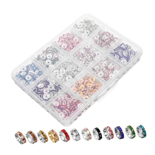 ARTIBETTER 600 Stück Schmuckperlen Zum Selbermachen Schmuckherstellungsperlen Quetschperlen Für Die Armbandherstellung Bastelperlen Charms Abstandsperlen Großpackung Für Die ARTIBETTER 600 Stück Schmuckperlen Zum Selbermachen Schmuckherstellungsperlen Quetschperlen Für Die Armbandherstellung Bastelperlen Charms Abstandsperlen Großpackung Für Die von Artibetter