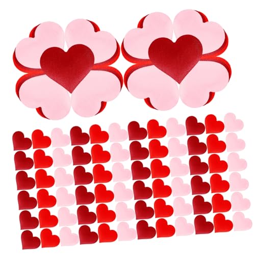 ARTIBETTER 600Stücke Herzkonfetti Und Weinrot Dekorative Blütenblätter Für Hochzeit Valentinstag Tischdeko Und Romantische Anlässe Und Feiern ARTIBETTER 600Stücke Herzkonfetti Und Weinrot Dekorative Blütenblätter Für Hochzeit Valentinstag Tischdeko Und Romantische Anlässe Und Feiern von Artibetter