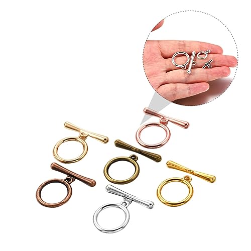 ARTIBETTER 60Stücke Ot Karabiner Verschlüsse Set für Schmuckherstellung Mixed Color Langlebige für Armbänder Vielseitige DIY Dekoration Zubehör von Artibetter