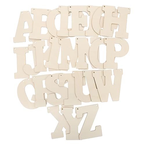 ARTIBETTER 66 Stück Decorative Wooden Letters Holzbuchstaben für Diy zum Basteln Malen und Dekorieren von Karten Schildern und Mehr ARTIBETTER 66 Stück Decorative Wooden Letters Holzbuchstaben für Diy zum Basteln Malen und Dekorieren von Karten Schildern und Mehr von Artibetter