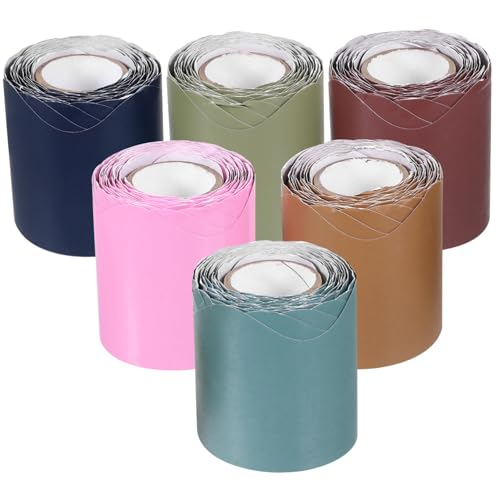 ARTIBETTER 6Rollen Wasserdichte Pinnwand Bordüre mit Farbmustern Dekorative Aufkleber für Klassenzimmer DIY Projekte Scrapbooking und Vielseitig Einsetzbar für Kreative Gestaltung ARTIBETTER 6Rollen Wasserdichte Pinnwand Bordüre mit Farbmustern Dekorative Aufkleber für Klassenzimmer DIY Projekte Scrapbooking und Vielseitig Einsetzbar für Kreative Gestaltung von Artibetter