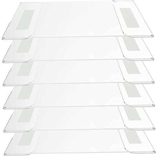 ARTIBETTER 6Stücke Acryl Tischkartenhalter für Preisdisplay Transparenter für Menükarten für Einzelhandel Schule und Empfangsbereiche Stark und Langlebig von Artibetter