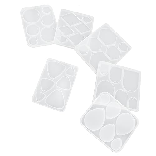 ARTIBETTER 6Stücke DIY Silikonform für Anhänger Epoxidharz Gießformen Flexible Silikonformen für Schmuckherstellung für Schmuckstücke von Artibetter