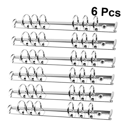 ARTIBETTER 6Stücke Metall Ringbinder Ringe Silberne Buchringe für Loseblatt Sammlungen Scrapbooking Notizbücher und Bürobedarf für Aktenordner und Sammelmappe ARTIBETTER 6Stücke Metall Ringbinder Ringe Silberne Buchringe für Loseblatt Sammlungen Scrapbooking Notizbücher und Bürobedarf für Aktenordner und Sammelmappe von Artibetter