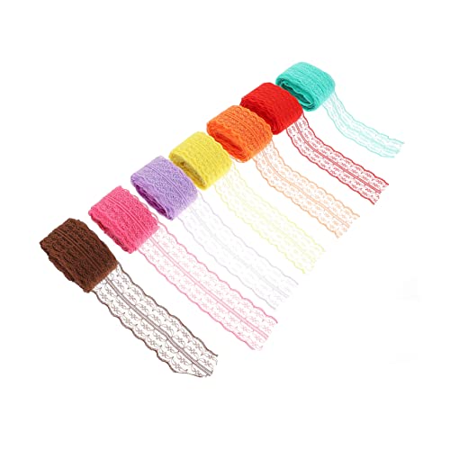 ARTIBETTER 7 Rollen Spitzen Zubehör Aufgenähter Spitzenbesatz Dekoration Bestickter Spitzenbesatz Schnürsenkel Spitzenbesatz Spitzenunterwäsche Hohles Spitzenband Nähen Polyester ARTIBETTER 7 Rollen Spitzen Zubehör Aufgenähter Spitzenbesatz Dekoration Bestickter Spitzenbesatz Schnürsenkel Spitzenbesatz Spitzenunterwäsche Hohles Spitzenband Nähen Polyester von Artibetter