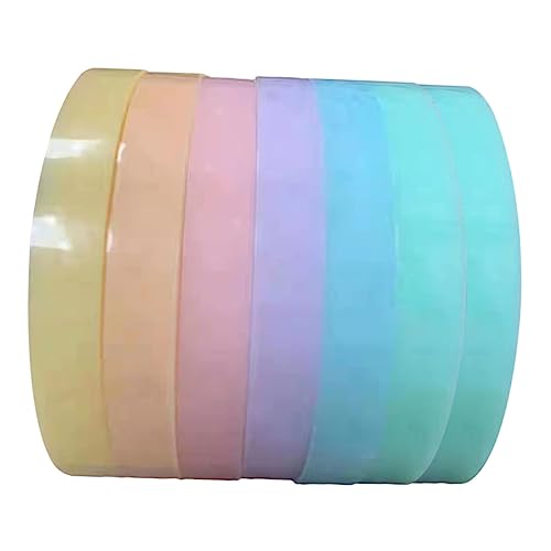 ARTIBETTER 7 Rollen Washi Tape Angst Bunte Klebebänder für DIY Stressball Multifunktional und Herausfordernd für Eltern Fördert Kreatives Zufällige Farbe Zufällige Farbe von Artibetter