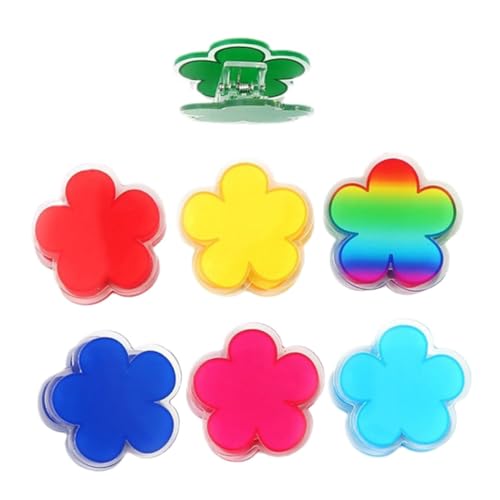 ARTIBETTER 7 Stück Blumen Geldbörsen Blumen Papierklammern Blumen Binder Clips Ausgefallene Büroklammern Niedliche Taschenklammern Dekorative Büroklammern Beutelverschluss Clips ARTIBETTER 7 Stück Blumen Geldbörsen Blumen Papierklammern Blumen Binder Clips Ausgefallene Büroklammern Niedliche Taschenklammern Dekorative Büroklammern Beutelverschluss Clips von Artibetter