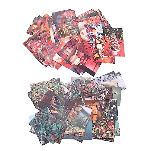 ARTIBETTER 70 Blatt Postkartenaufkleber Farben Sammelalbum Pads Papier von Artibetter