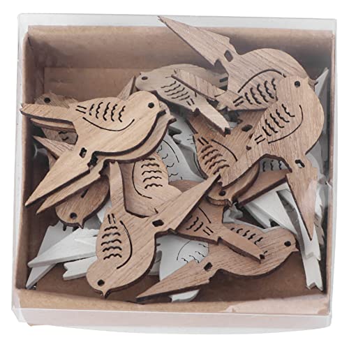 ARTIBETTER 72 Stück -holzspäne Kind Etiketten Hasenküken Ausschnitte Dekoration Bausätze Klein Festivaldekor Festival- -handwerk Geformte Ausschnitte Unvollendet Mini Holzig Hölzern von Artibetter