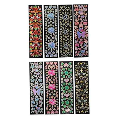 ARTIBETTER 8 Blatt Bögen Diy Tagebuch Sticker Glitzernde Wasserfeste Scrapbooking Aufkleber mit Feiner Verarbeitung Vielseitig für Fotoalben Geschenkdekoration und Bastelprojekte ARTIBETTER 8 Blatt Bögen Diy Tagebuch Sticker Glitzernde Wasserfeste Scrapbooking Aufkleber mit Feiner Verarbeitung Vielseitig für Fotoalben Geschenkdekoration und Bastelprojekte von Artibetter