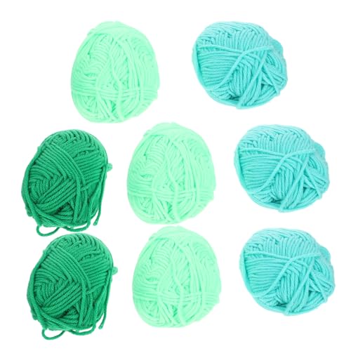 ARTIBETTER 8 Rollen Buntes Baumwollgarn Diy Milch Baumwollstrickgarn für Handarbeiten Strickprojekte Schals und Accessoires Zufällige Farben Zufällige Farbe von Artibetter