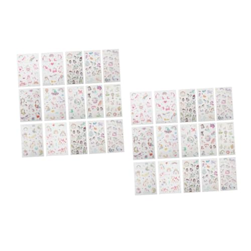 ARTIBETTER 8 Sätze Einhorn-Aufkleber Aufkleber Aufkleber für Kinderaufkleber für Partytüten scrapbooking sticker scrapbook stickers Papieraufkleber Aufkleber aus Washi-Papier von Artibetter