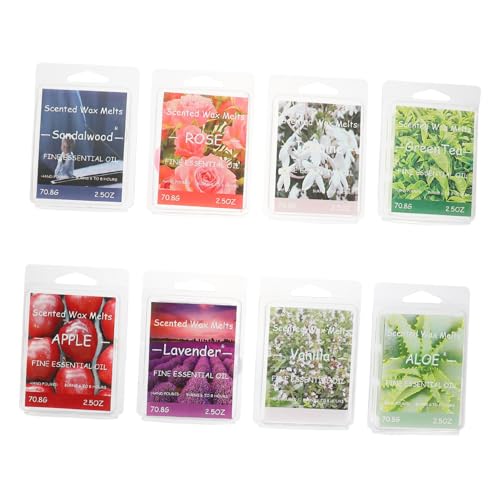ARTIBETTER 8 Stück Aromatische Wachswürfel Duftkerzen Wachsblöcke für Heimduft für Spa Meditation Feste und Mehr Sicher und Langanhaltender Duft ohne Ruß ARTIBETTER 8 Stück Aromatische Wachswürfel Duftkerzen Wachsblöcke für Heimduft für Spa Meditation Feste und Mehr Sicher und Langanhaltender Duft ohne Ruß von Artibetter