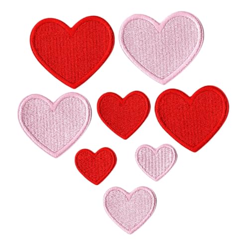 ARTIBETTER 8 Stück Herz Bestickter Stoffaufnäher Gestickte Dekorations Patches Flicken Zum Reparieren Von Kleidung Stickflicken Aufbügeln Polyester -rücken -heiß -schmelzenkleberprozess ARTIBETTER 8 Stück Herz Bestickter Stoffaufnäher Gestickte Dekorations Patches Flicken Zum Reparieren Von Kleidung Stickflicken Aufbügeln Polyester -rücken -heiß -schmelzenkleberprozess von Artibetter