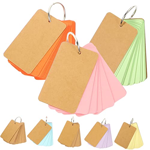 ARTIBETTER 8 Stück Ring Karteikarten Blanko Notizkarten aus Hochwertigem Kraftpapier für DIY Notizblöcke Schüler und Bürozubehör pro Heft Gemischt ARTIBETTER 8 Stück Ring Karteikarten Blanko Notizkarten aus Hochwertigem Kraftpapier für DIY Notizblöcke Schüler und Bürozubehör pro Heft Gemischt von Artibetter