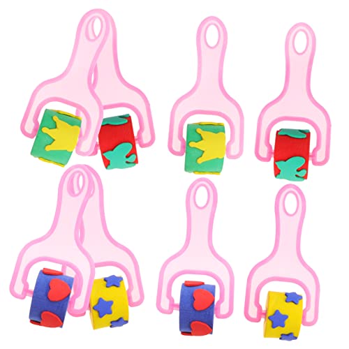 ARTIBETTER 8 Stück Stempelpinsel für Malstempel Malenwerkzeuge Malschwämme für Malutensilien Schwamm-Pinsel-Werkzeuge für Schwammmalerei für Rosy ARTIBETTER 8 Stück Stempelpinsel für Malstempel Malenwerkzeuge Malschwämme für Malutensilien Schwamm-Pinsel-Werkzeuge für Schwammmalerei für Rosy von Artibetter