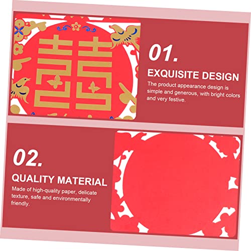 ARTIBETTER 8 Stück Teiliges Chinesisches Handgefertigtes Hochzeitspapier Filigrane Fenster und Tür Papierschnitte Langlebige Hochzeitsdeko für Traditionelle Feier Pakete Zufälliges Design ARTIBETTER 8 Stück Teiliges Chinesisches Handgefertigtes Hochzeitspapier Filigrane Fenster und Tür Papierschnitte Langlebige Hochzeitsdeko für Traditionelle Feier Pakete Zufälliges Design von Artibetter