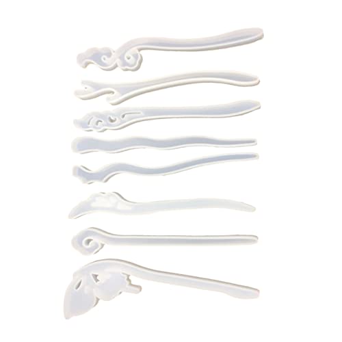 ARTIBETTER 8 Stück Teiliges DIY Kristall Epoxidharz Haarschmuck Mold Vielseitige Formen für Haarspangen Zubehör für Resin Crafts für DIY Projekte und Bastelarbeiten Mixed Style ARTIBETTER 8 Stück Teiliges DIY Kristall Epoxidharz Haarschmuck Mold Vielseitige Formen für Haarspangen Zubehör für Resin Crafts für DIY Projekte und Bastelarbeiten Mixed Style von Artibetter