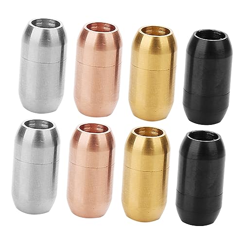 ARTIBETTER 8 Stück Teiliges Magnetverschlüsse für Schmuck Robuste Rostfreie Buckle für DIY Armbänder und Einfache Anwendung Stabile Verbindung für Lederbänder und Mehr ARTIBETTER 8 Stück Teiliges Magnetverschlüsse für Schmuck Robuste Rostfreie Buckle für DIY Armbänder und Einfache Anwendung Stabile Verbindung für Lederbänder und Mehr von Artibetter