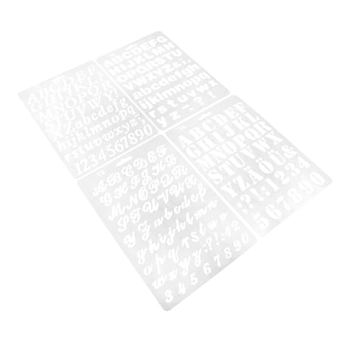 ARTIBETTER 8 Stück Teiliges Schablonenset für Wiederverwendbare Malvorlagen für Diy Projekte Basteln Scrapbooking und Aktivitäten Verschiedenen Oberflächen von Artibetter