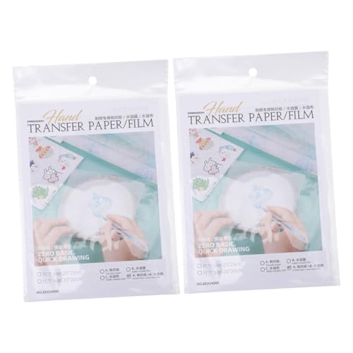 ARTIBETTER 8 Stück Wasserlösliches Sticktransferpapier Stickvliese Zum Nähen Stickstabilisatoren Wasserlöslich Wasserlöslicher Faden Wasserlösliche Stickfolie Stickuntergrundstabilisator Pva ARTIBETTER 8 Stück Wasserlösliches Sticktransferpapier Stickvliese Zum Nähen Stickstabilisatoren Wasserlöslich Wasserlöslicher Faden Wasserlösliche Stickfolie Stickuntergrundstabilisator Pva von Artibetter